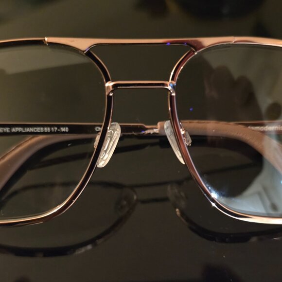 Caddis metamodernist scout gold aviator glasses - no rx - 0.00 lens power - Picture 7 of 9